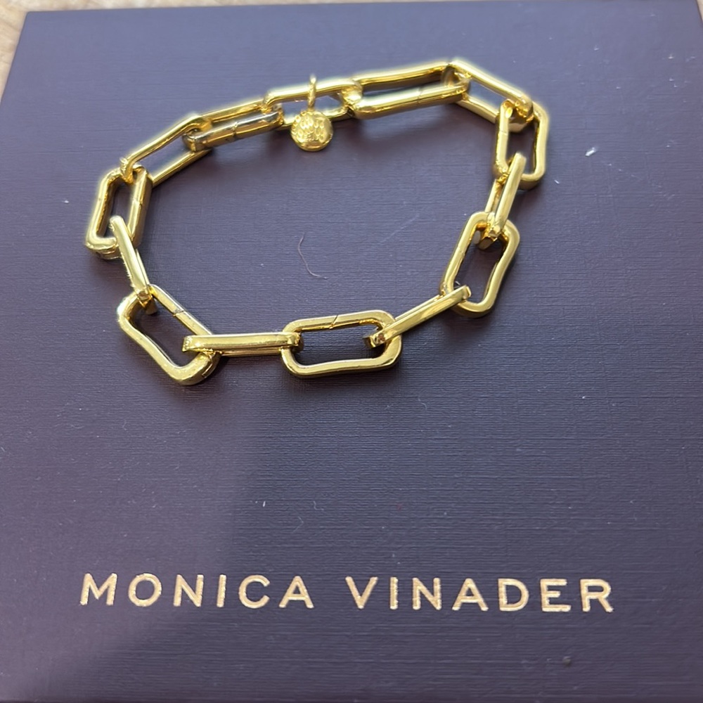 Monica Vinader NWOT Alta Capture Bracelet - Picture 1 of 5